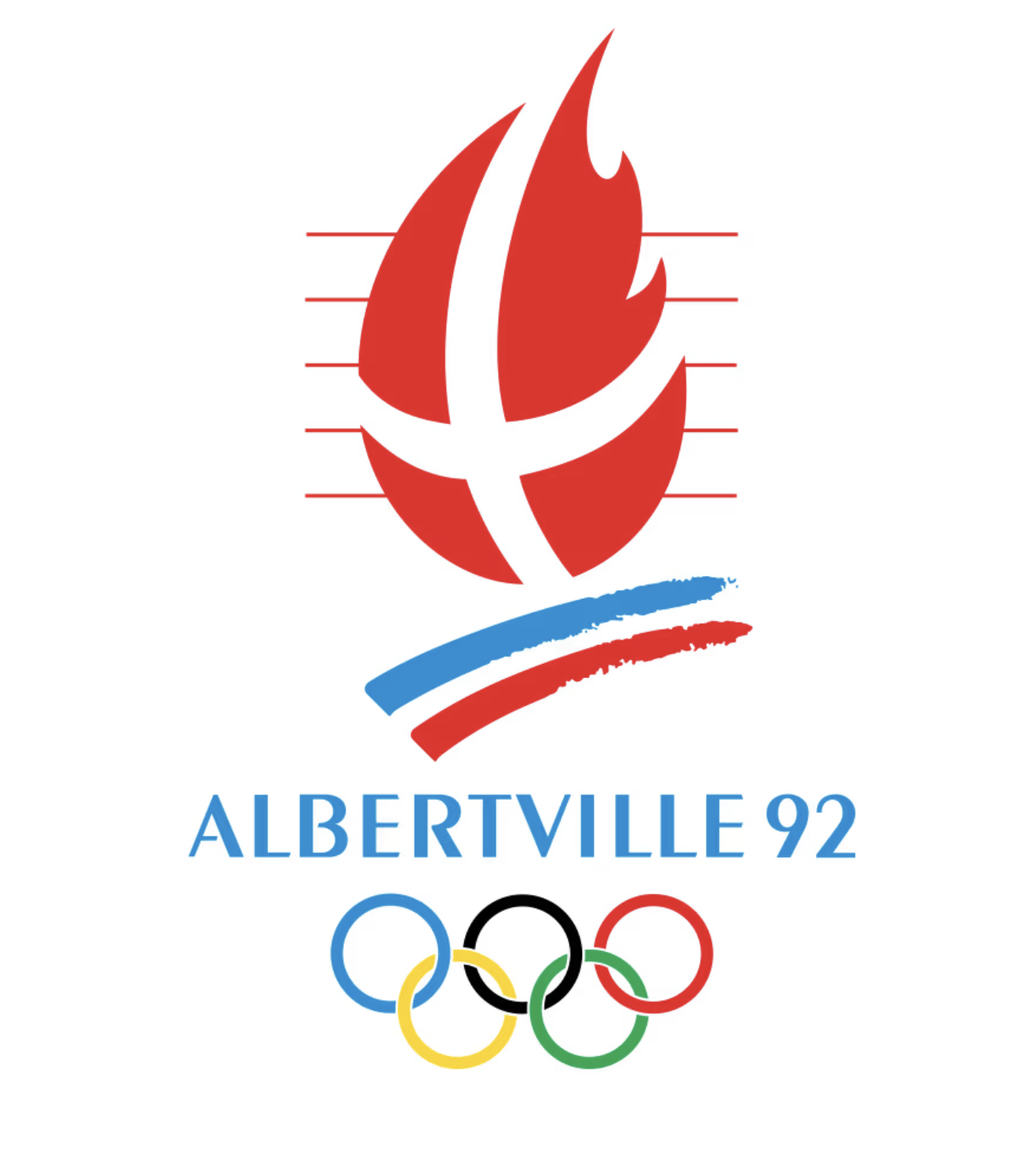 Albertville 92 Olympics logo